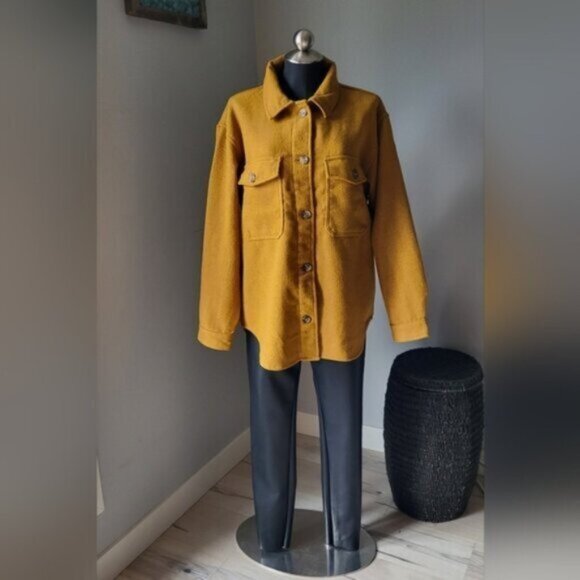 Rag Supply Wool blend Tweed Shacket NWT Sz XL - Picture 1 of 10